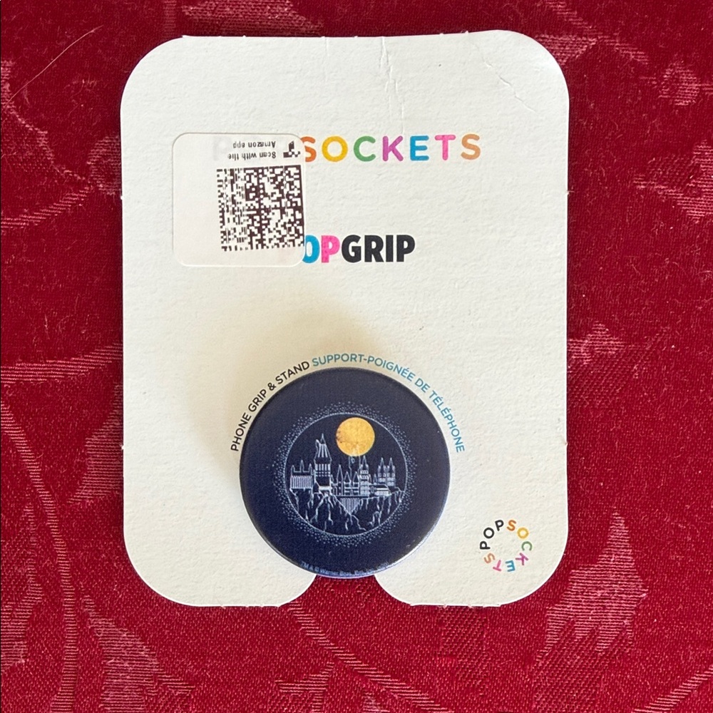 PopSockets PopGrip with Hogwarts Castle Design NWT